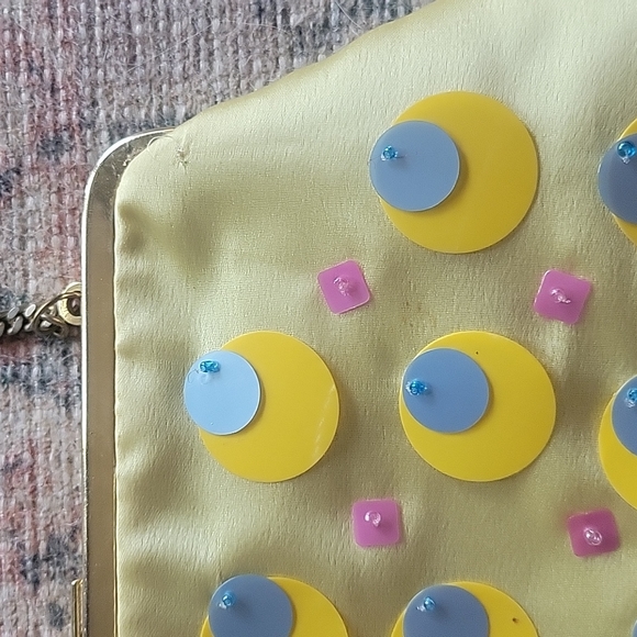 Christiana Satin Clutch or Evening Bag - Picture 3 of 5